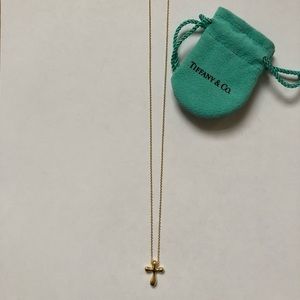 Tiffany & Co Elsa Peretti Cross Necklace